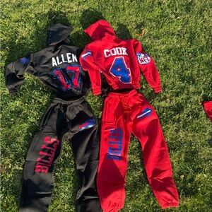Buffalo Bills Women's 3-piece Black and/or Red Jogger Set
